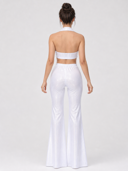 Disco-Style Cosplay Costume: Top and Pants