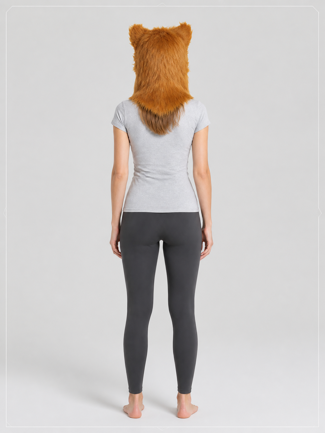 Cat Carnival Mask for Halloween and Cosplay back view