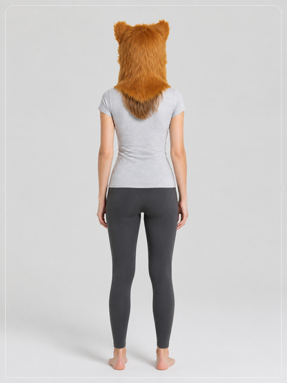 Cat Carnival Mask for Halloween and Cosplay back view