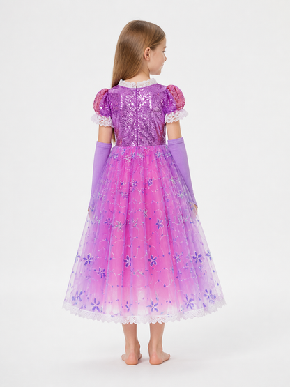Purple and Pink Princess Halloween Costume
