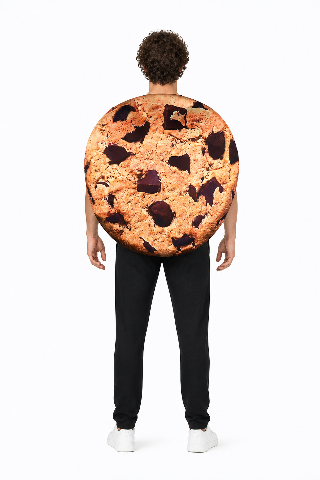 Chocolate Chip Cookie Costume back view