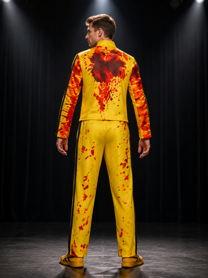 Kill Bill Costume for Cosplay and Halloween back view