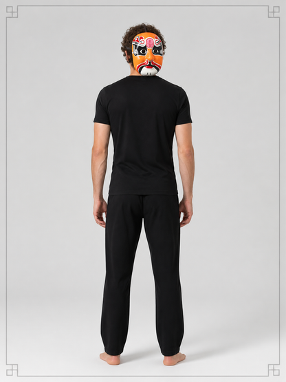 Opera-Style Carnival Mask for Halloween back view