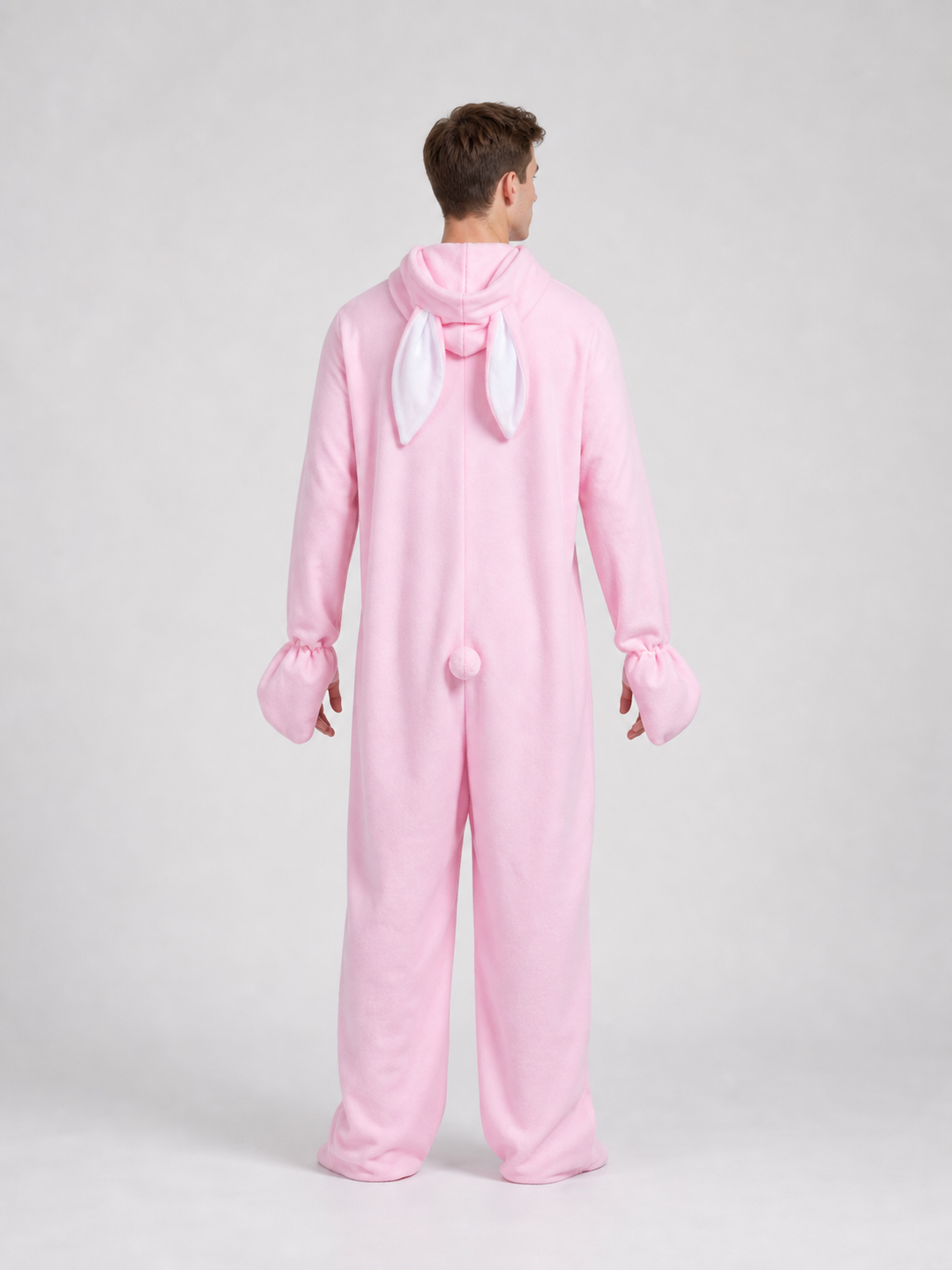One-Piece Rabbit Costume with Hood and Ears