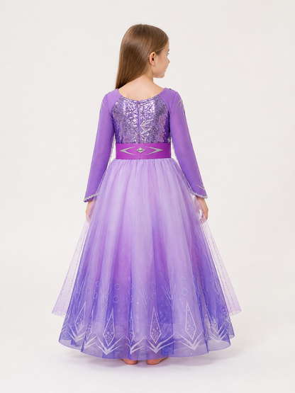 Purple Princess Carnival Costume for Halloween