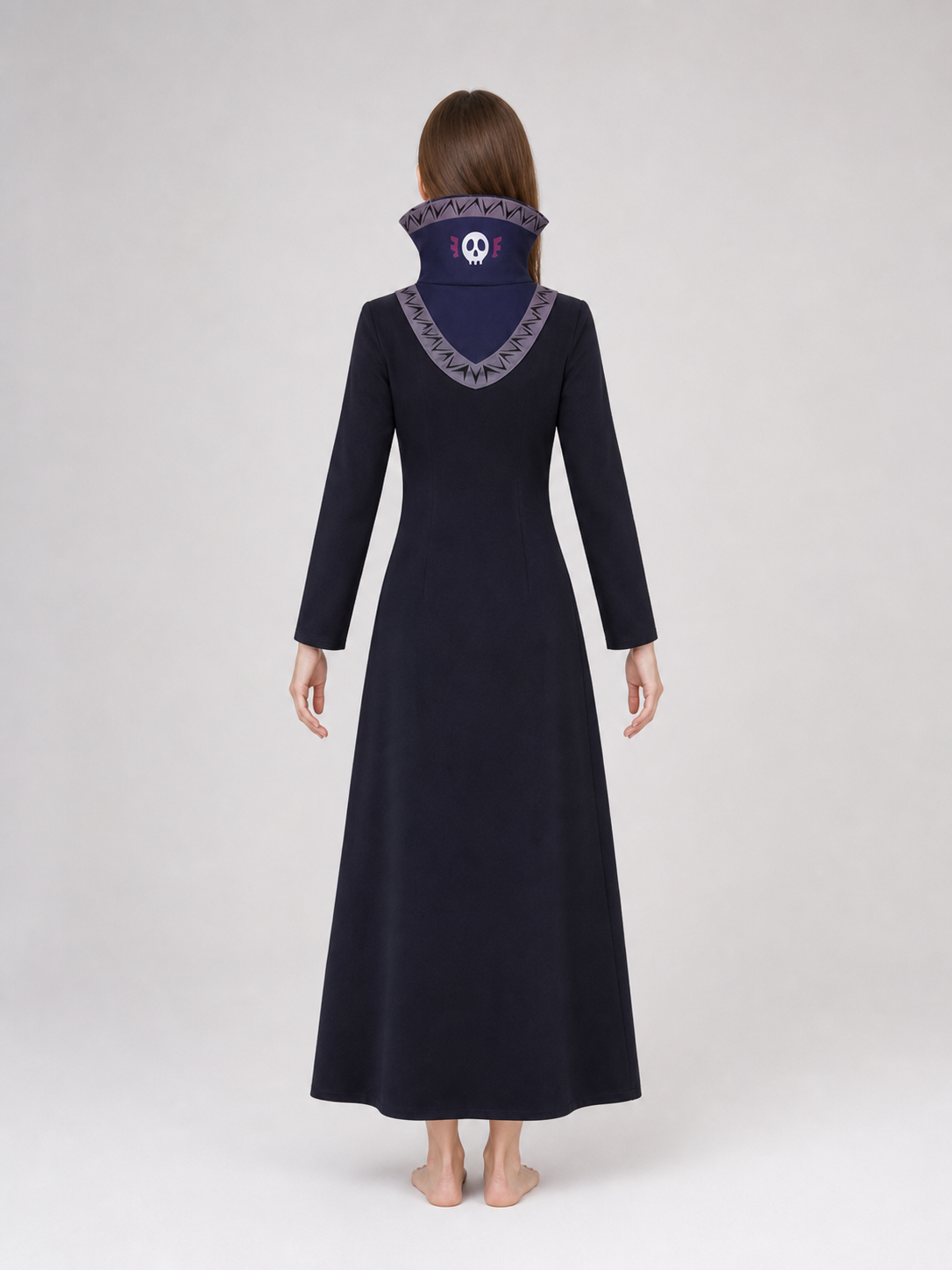 Kurapika Cosplay Costume, Long Robe with High Collar