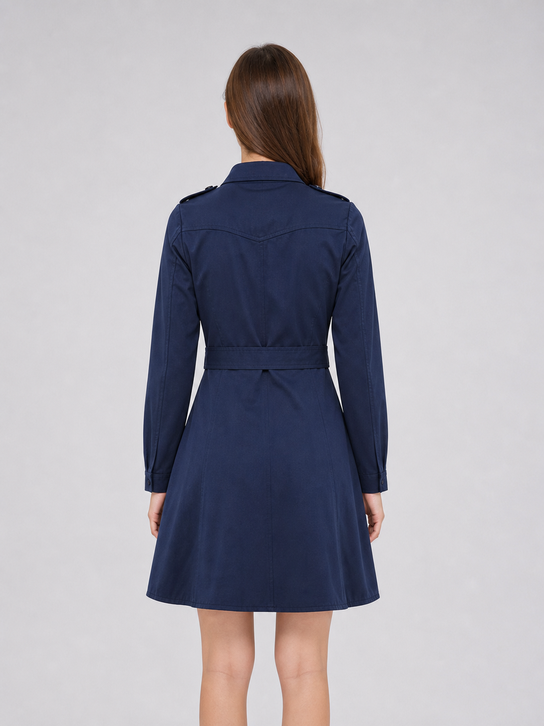 Police-Style Costume Dress with Cap