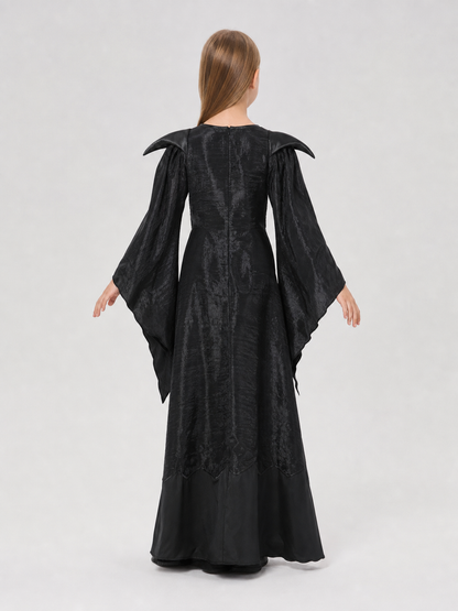 Halloween Costume: Dress and Horned Headpiece