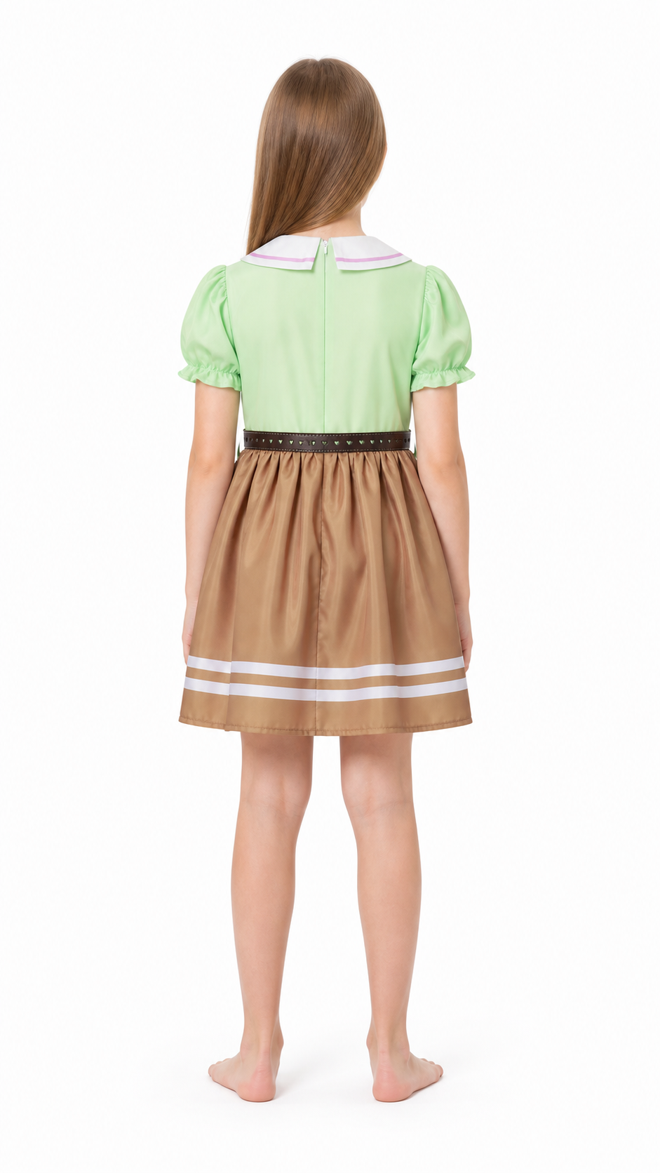 Children's Zootopia Nick and Judy Halloween Dress Costume back view