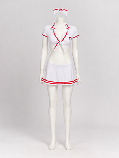Medical Costume with Red Details, Set