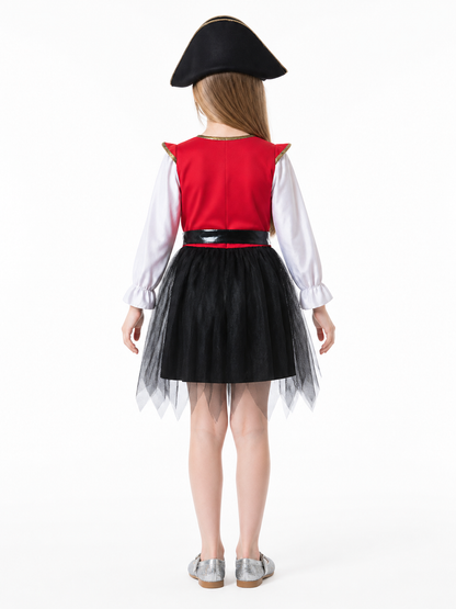 Pirate Costume for Halloween Cosplay and Masquerade back view