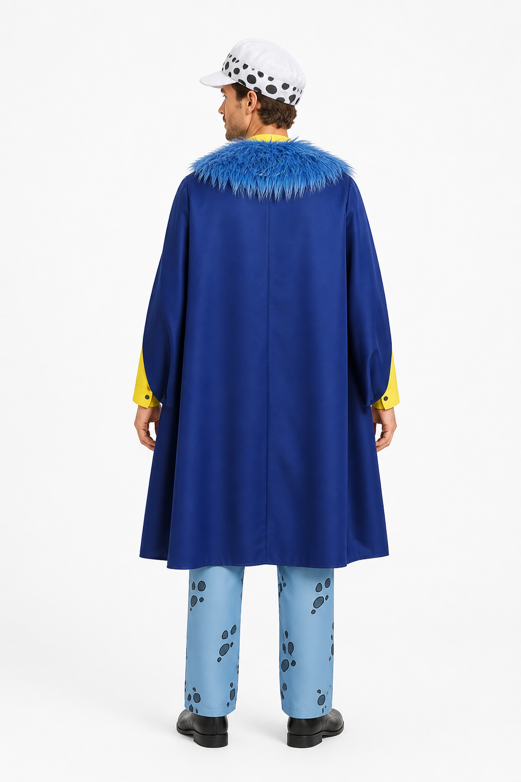 Trafalgar Law One Piece Anime Cosplay Costume back view