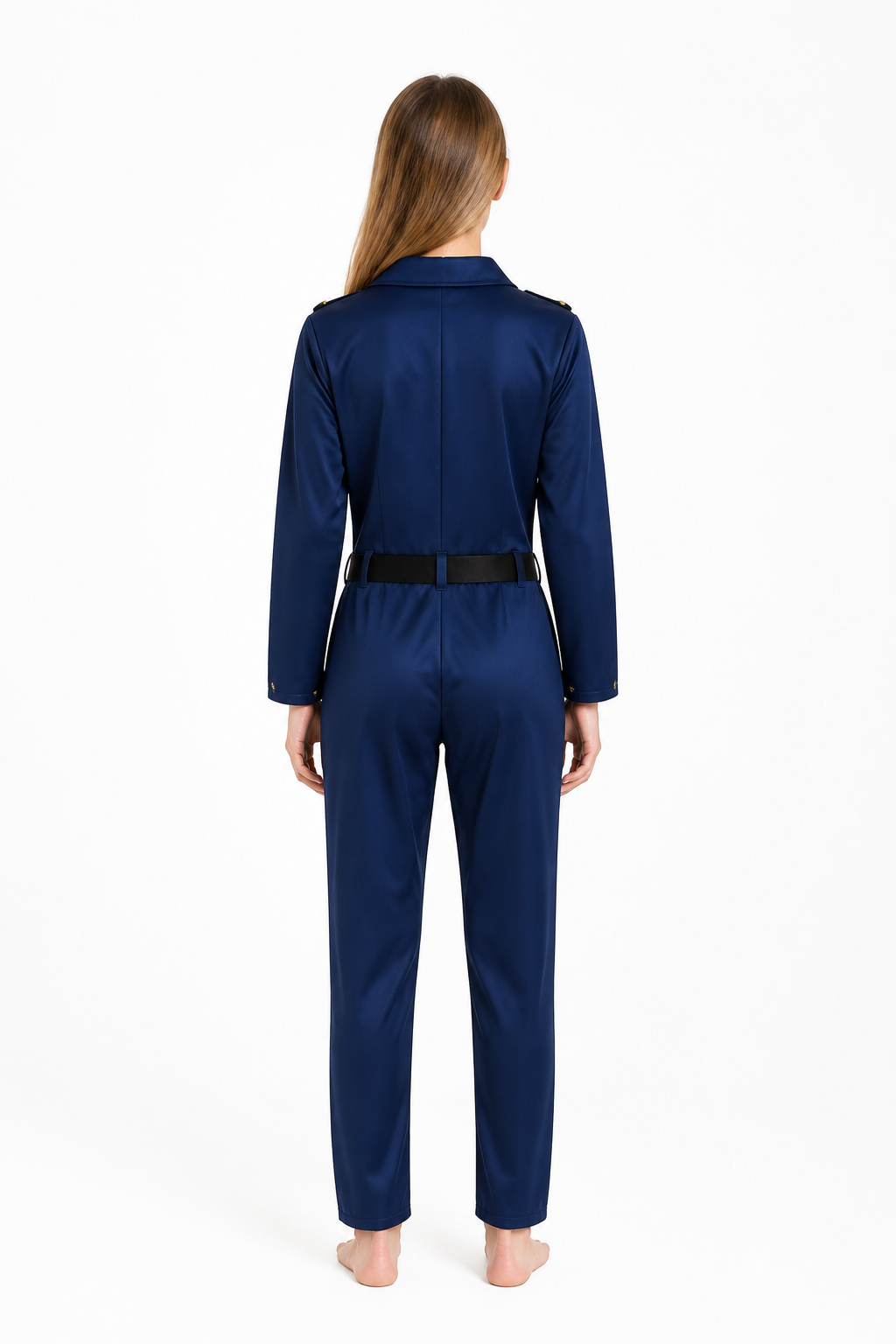 Leopard Carnival Costume, One-Piece Jumpsuit back view