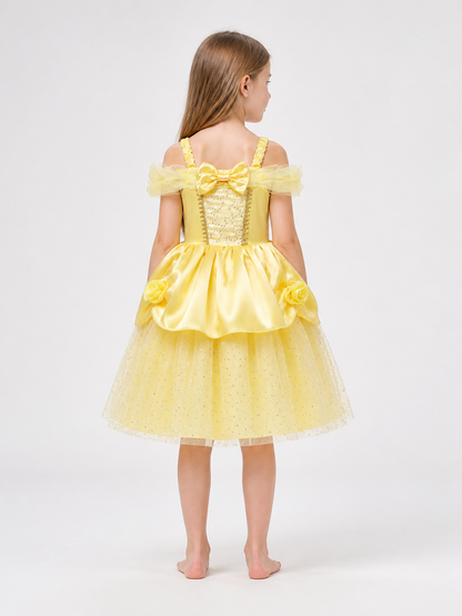 Yellow Princess Costume for Halloween