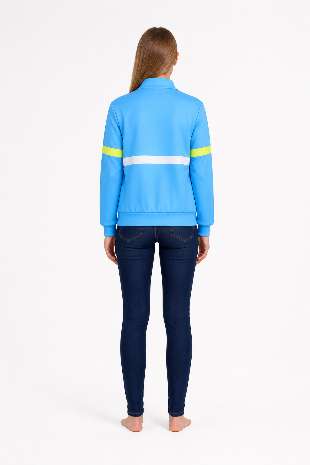 Max Costume for Cosplay: Jacket and T-Shirt back view