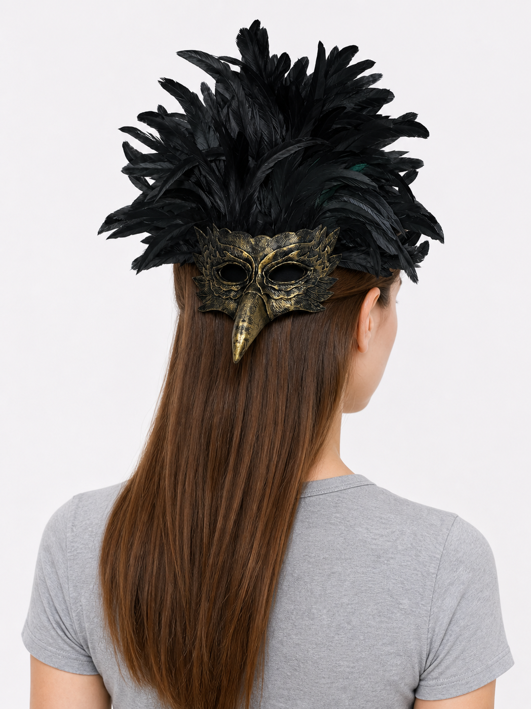 Eagle Feather Mask for Carnival and Masquerade
