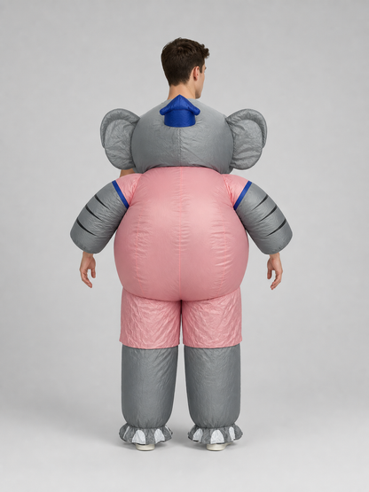 Full-Size Elephant Mascot Costume for Parties