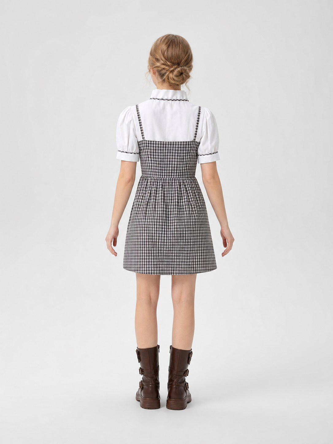 Dorothy Cosplay Dress, The Wizard of Oz back view