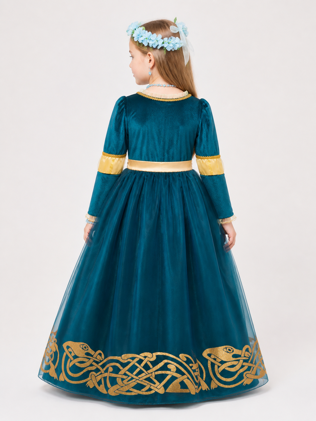 Princess Costume for Halloween and Cosplay back view