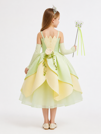Green and Yellow Princess Halloween Costume