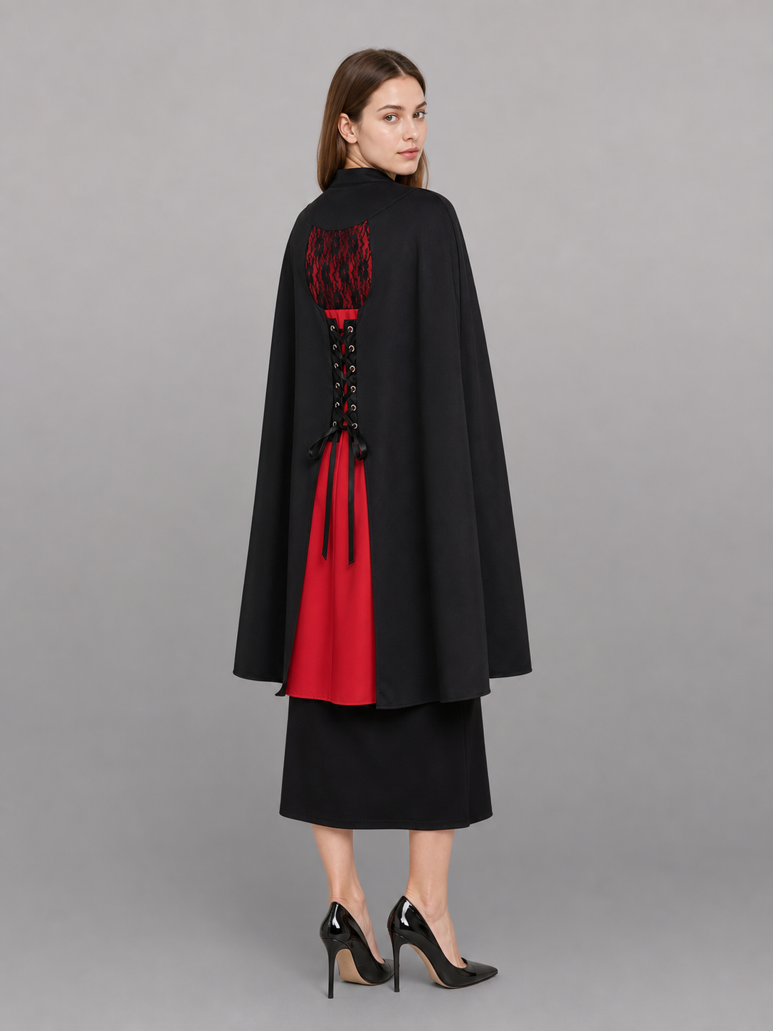 Halloween Witch Costume Dress with Hat