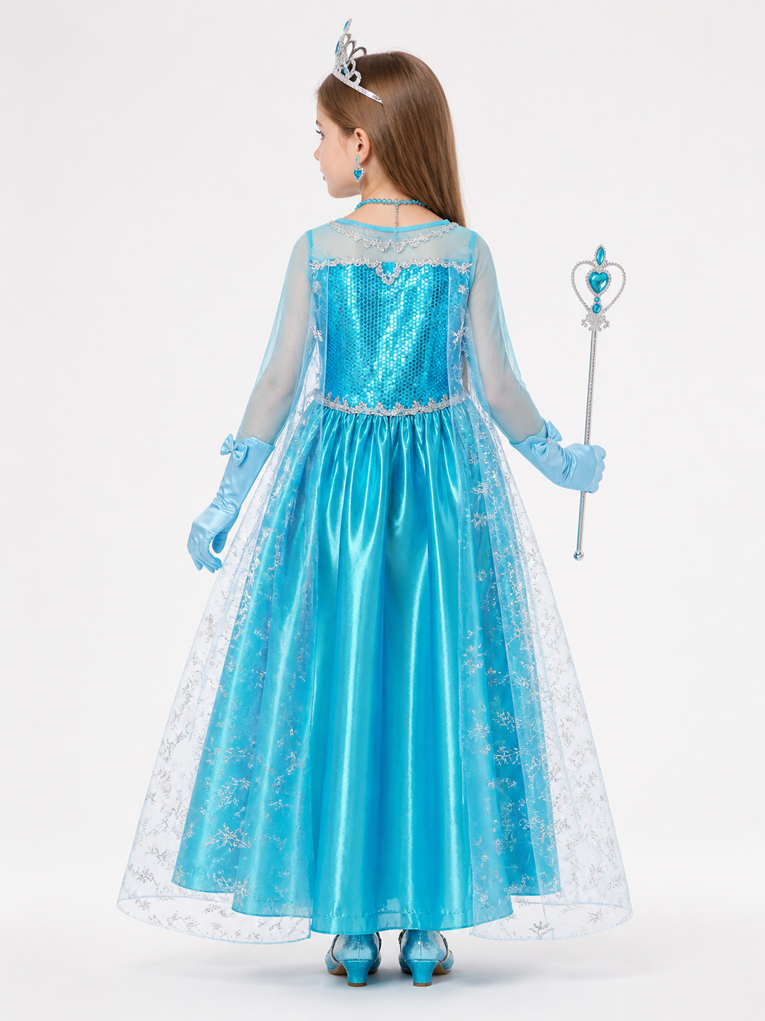 Snow Queen Costume for Halloween and Cosplay
