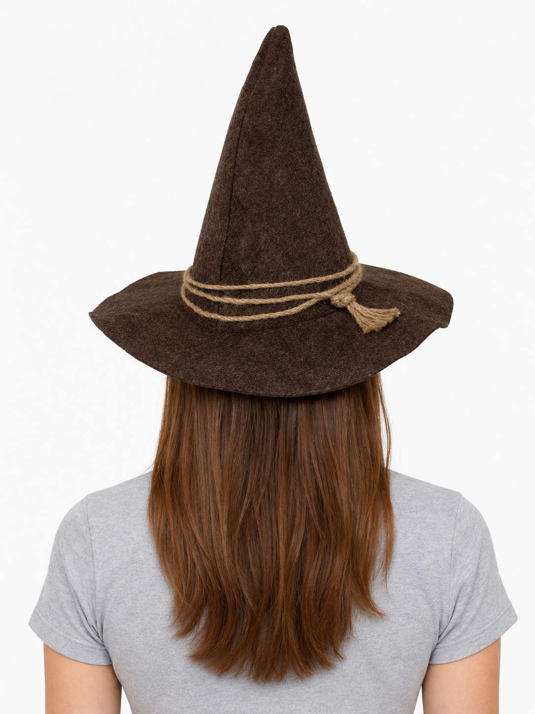 Wide-Brim Scarecrow Carnival Hat