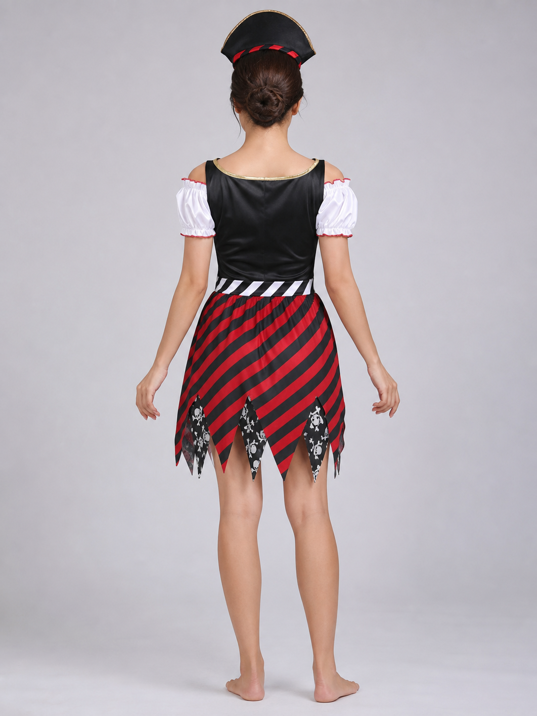 Pirate Costume Dress with Hat