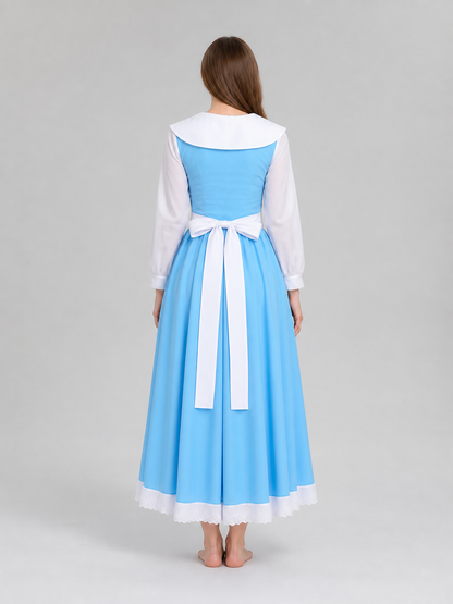 Cosplay Costume with Dress and Apron
