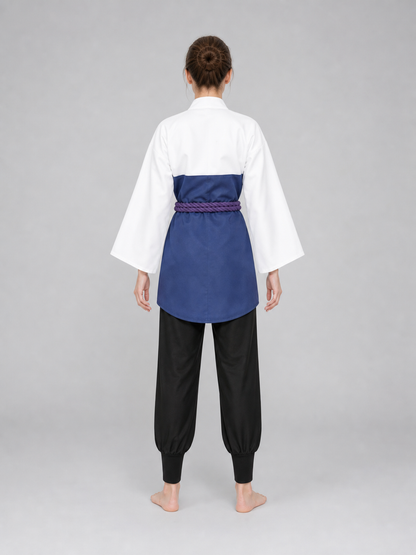 Sasuke Uchiha Cosplay Costume with Belt
