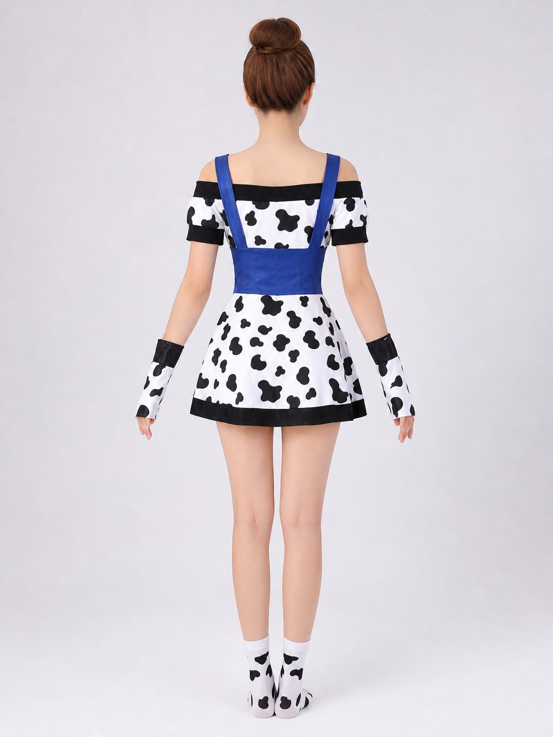 Cow Costume with Ears and Tail