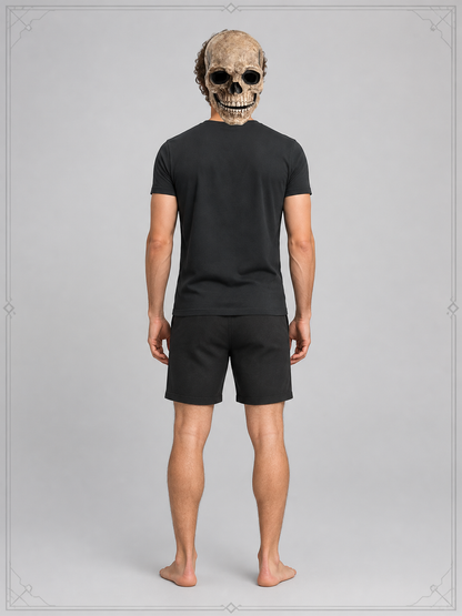 Full-Volume Skull Halloween Mask back view