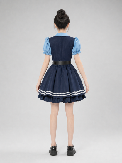 Judy Costume Dress for Cosplay and Performances back view