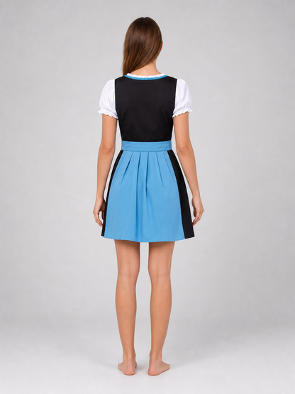 Dirndl-Style Carnival Dress with Apron
