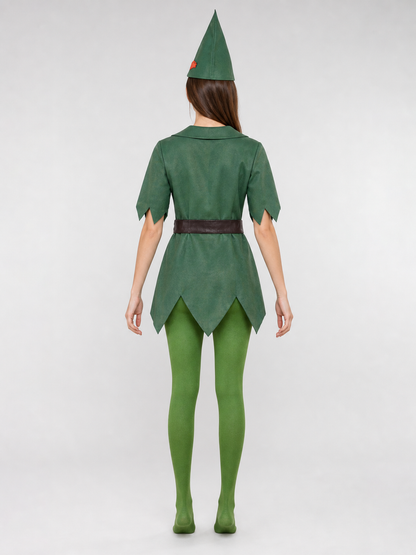 Peter Pan Cosplay Costume: Green Set