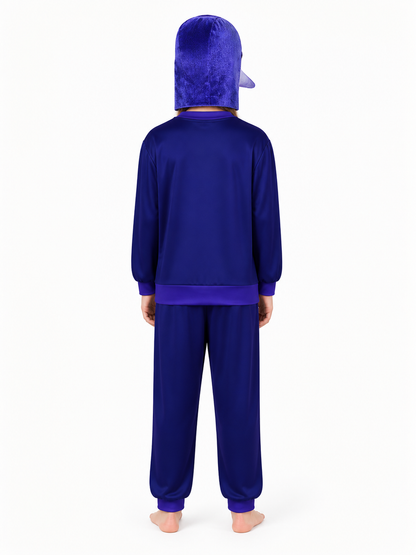 Kids Inside Out 2 Character Costume for Cosplay and Stage Performances back view