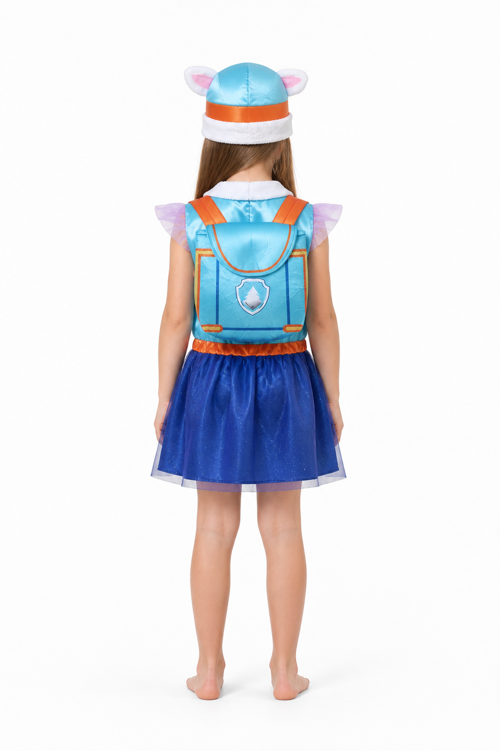 Paw Patrol Everest Children's Carnival Costume back view