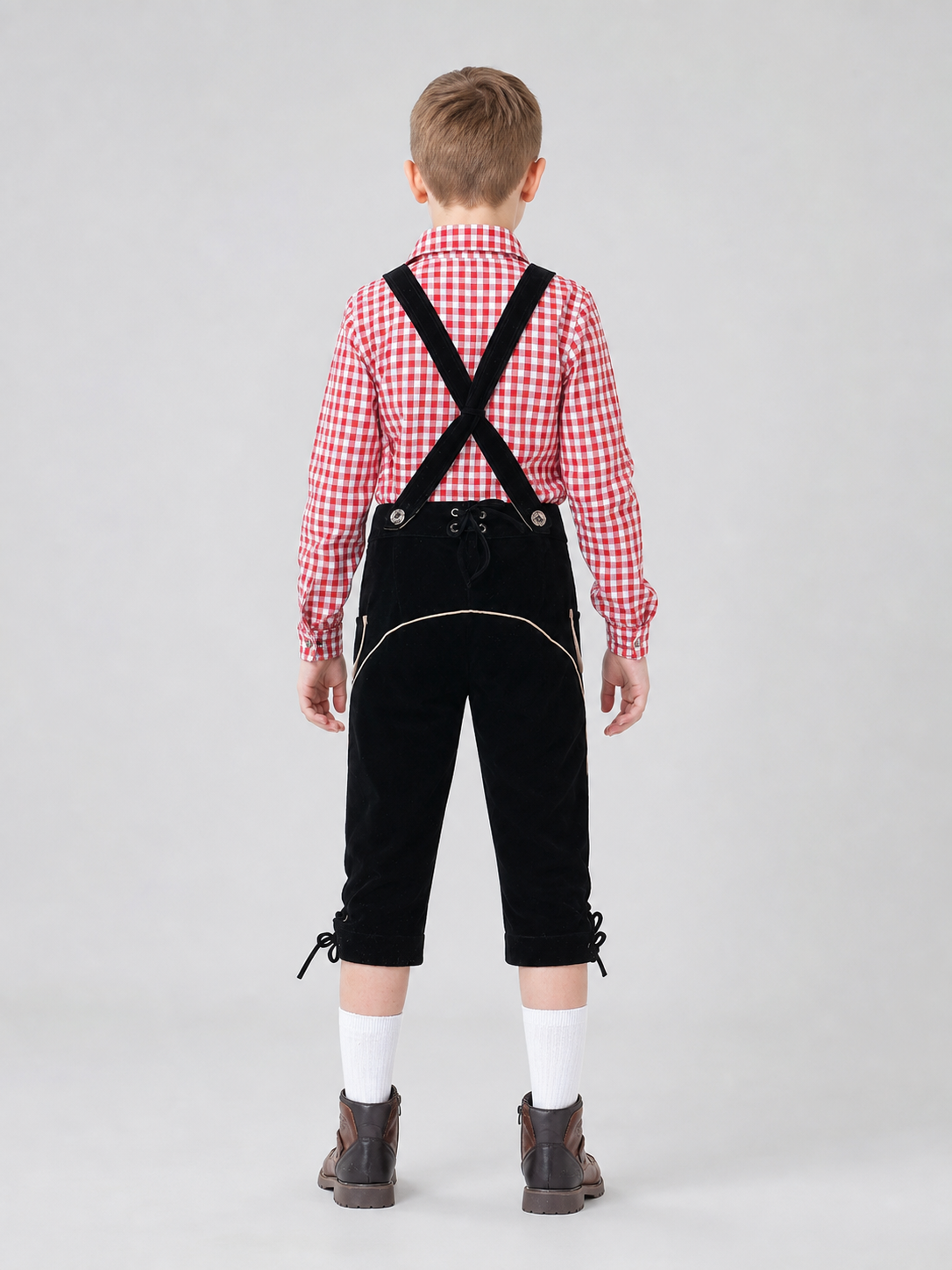 Carnival costume: plaid shirt and pants