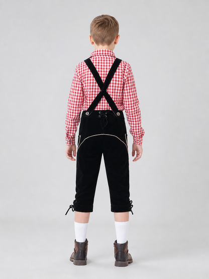 Carnival costume: plaid shirt and pants