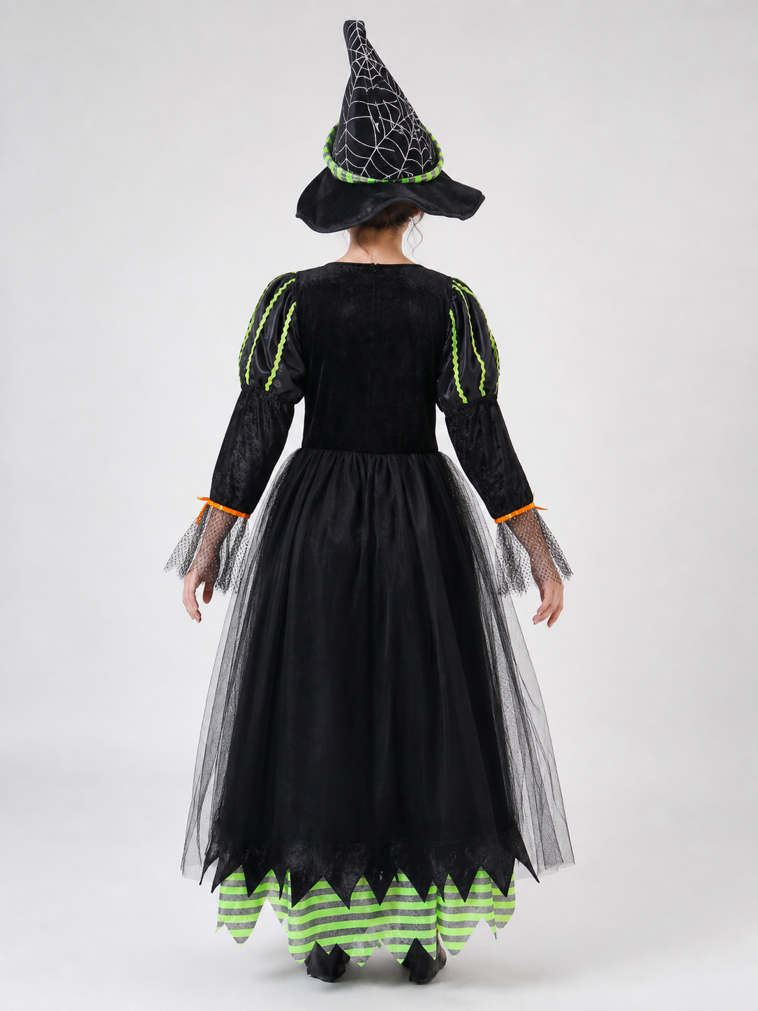 Witch Costume Dress with Hat for Cosplay