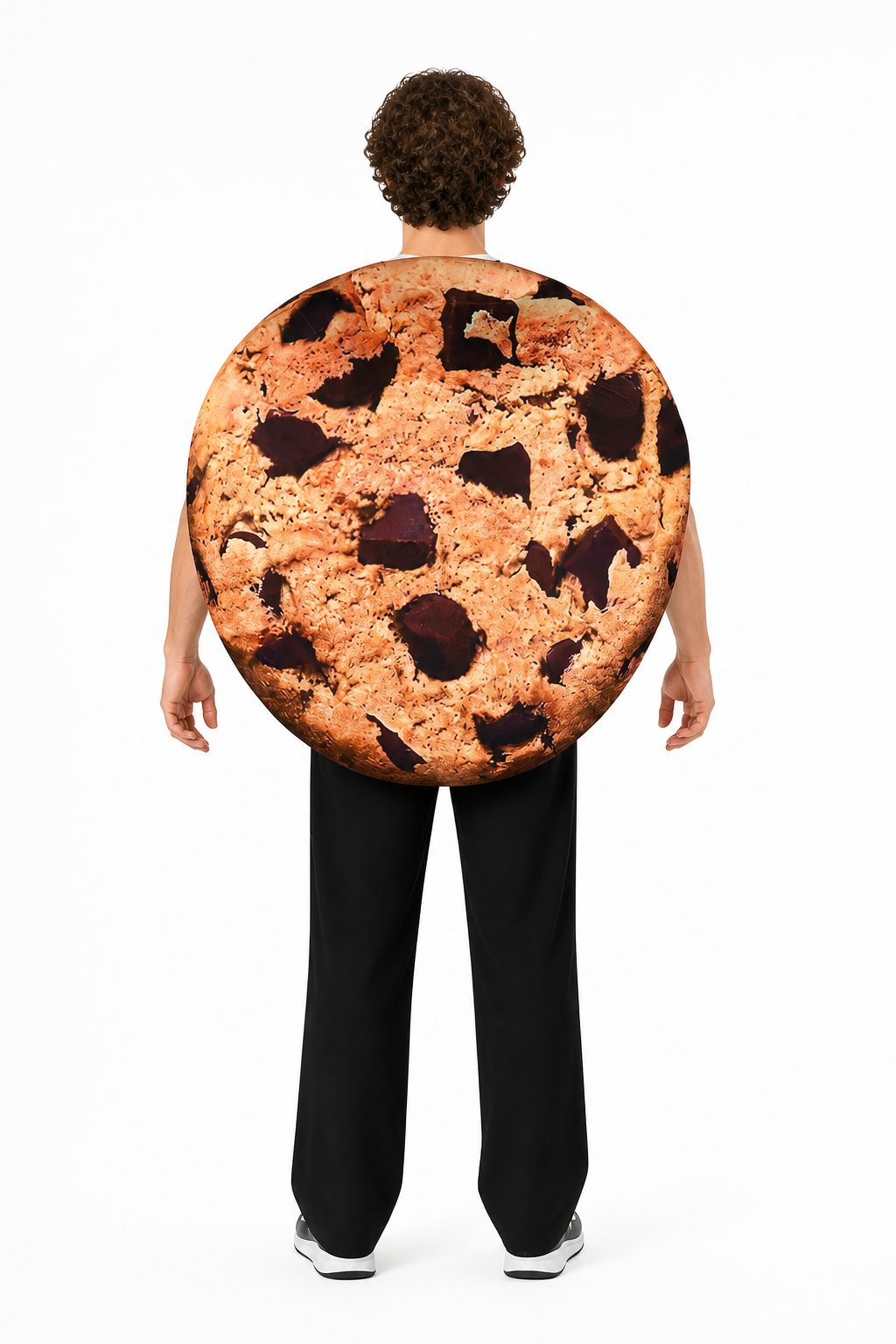 Chocolate Chip Cookie Costume back view