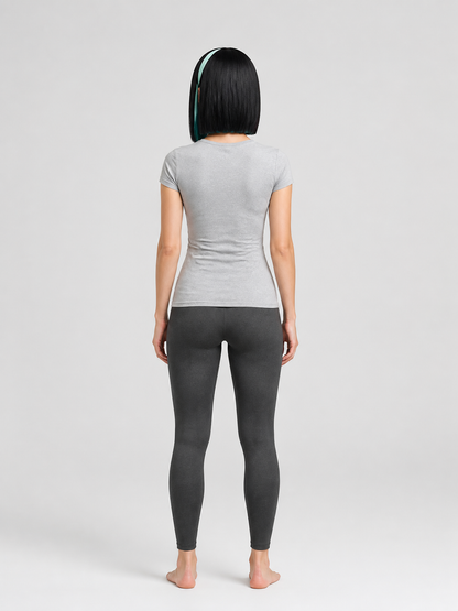 Black Bob Carnival Wig for Halloween and Cosplay back view