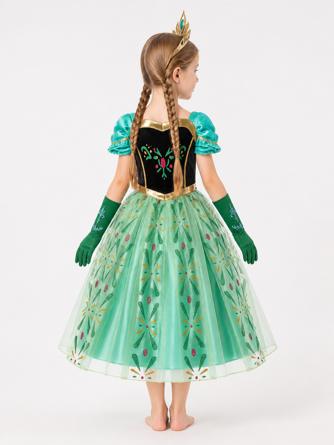 Princess Costume for Halloween and Cosplay back view