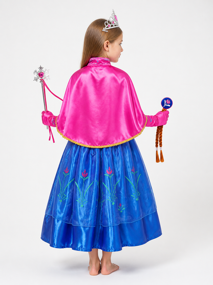 Princess Costume with Pink Cape