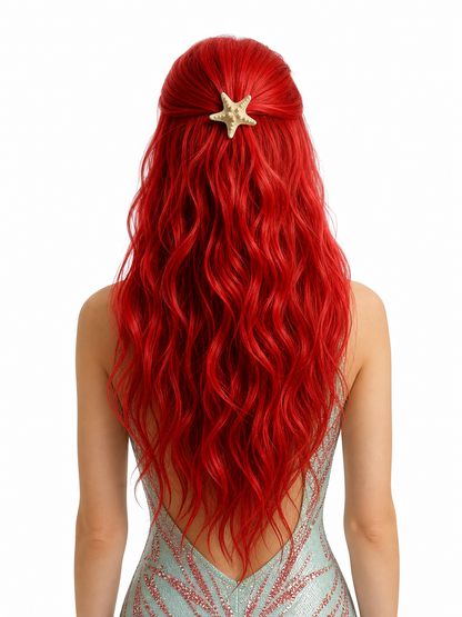 Mermaid Wig with Waves for Carnival and Cosplay