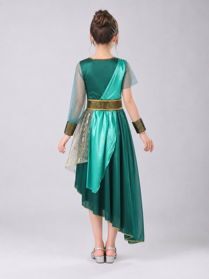 Medusa Costume: Dress with Headpiece for Halloween