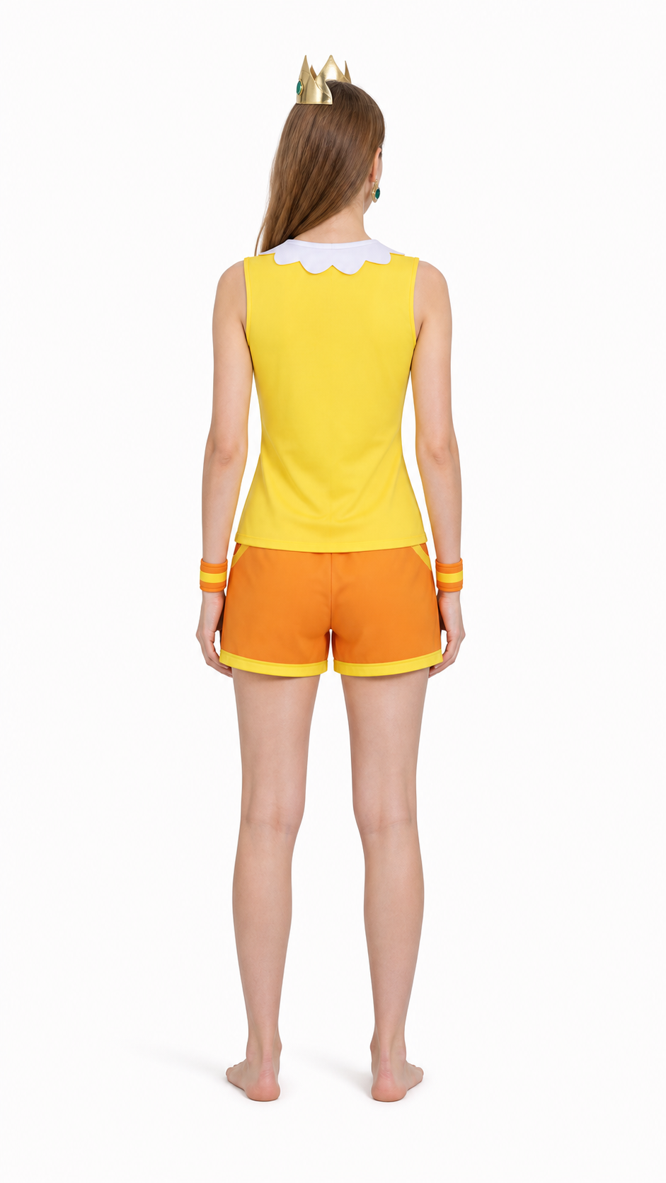 Super Mario Costume with Accessories back view