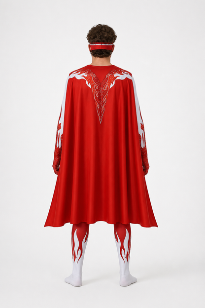 Megamind Carnival Costume with Cape and Mask
