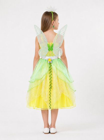 Halloween Princess Costume Dress with Butterflies