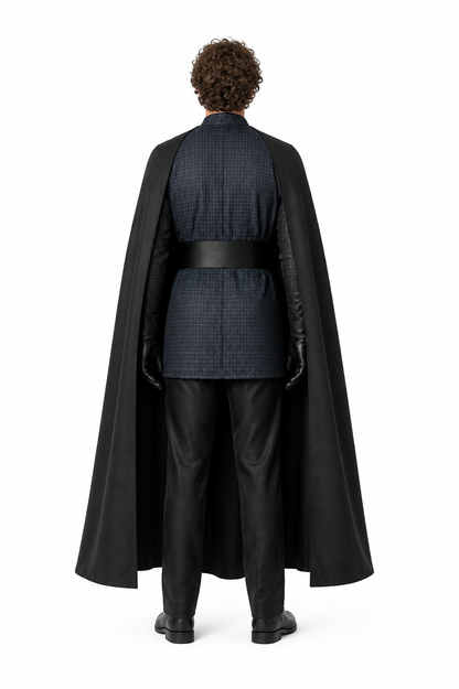 Star Wars Stormtrooper Costume with Cape and Mask back view